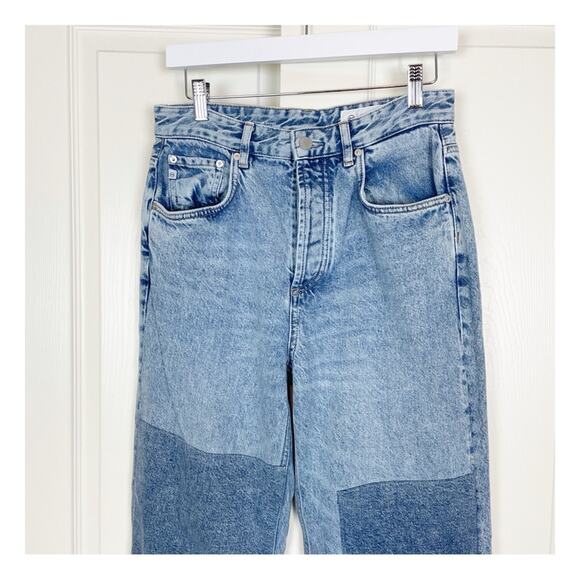 AG Clove Relaxed Vintage Straight Two Tone Jeans - Picture 4 of 10